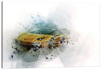 Lamborghini Aventador Sv Hypercars 2020 Cars Canvas Art Print - Sissy Angelastro