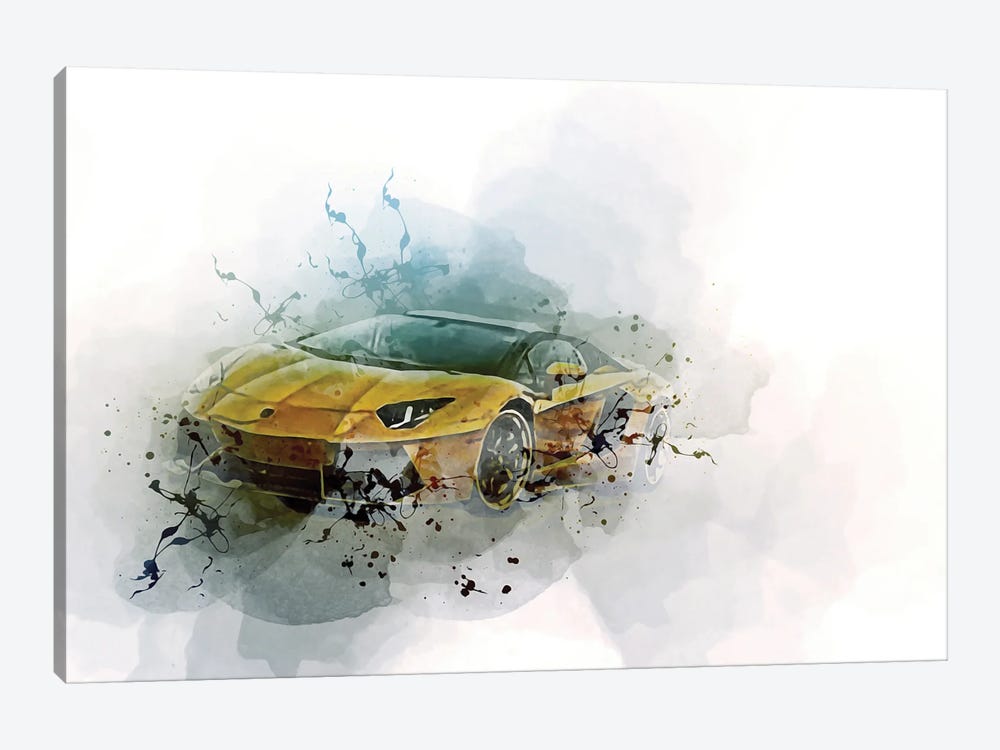 Lamborghini Aventador Sv Hypercars 2020 Cars by Sissy Angelastro 1-piece Art Print