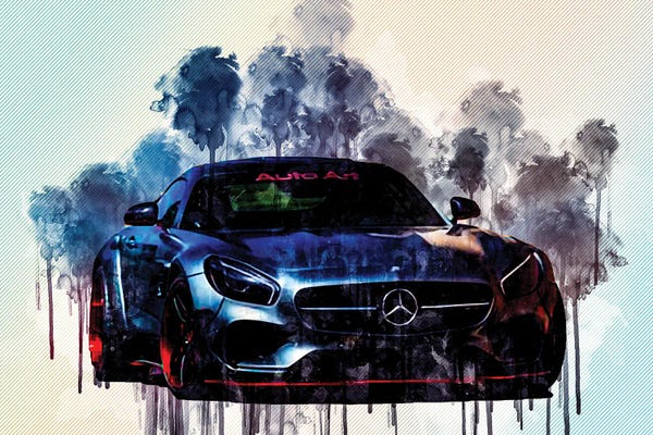 Mercedes-Benz: Mercedes Gts Amg 2017 Prior Design Red Black Wheels Tuning German Sports Cars by Sissy Angelastro