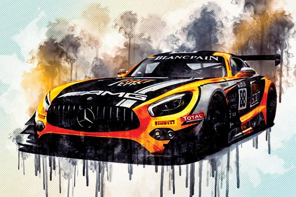 Mercedes-Benz: Mercedes-Amg 2018 Akka Asp Dtm Racing Tuning German Sports Cars by Sissy Angelastro