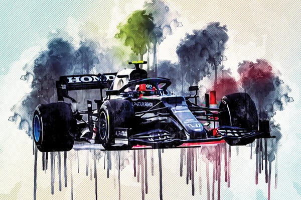 Pierre Gasly Alphatauri At02 2021 F1 Cars Formula 1 Sportscars