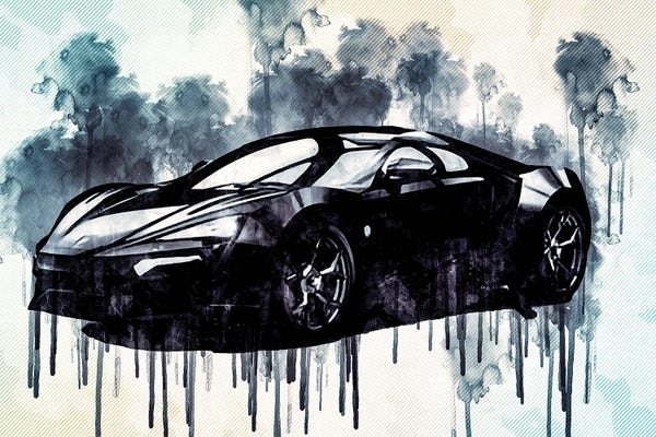 W-Motors Lykan Hypersport Hypercar Black Lykan Sports Cars