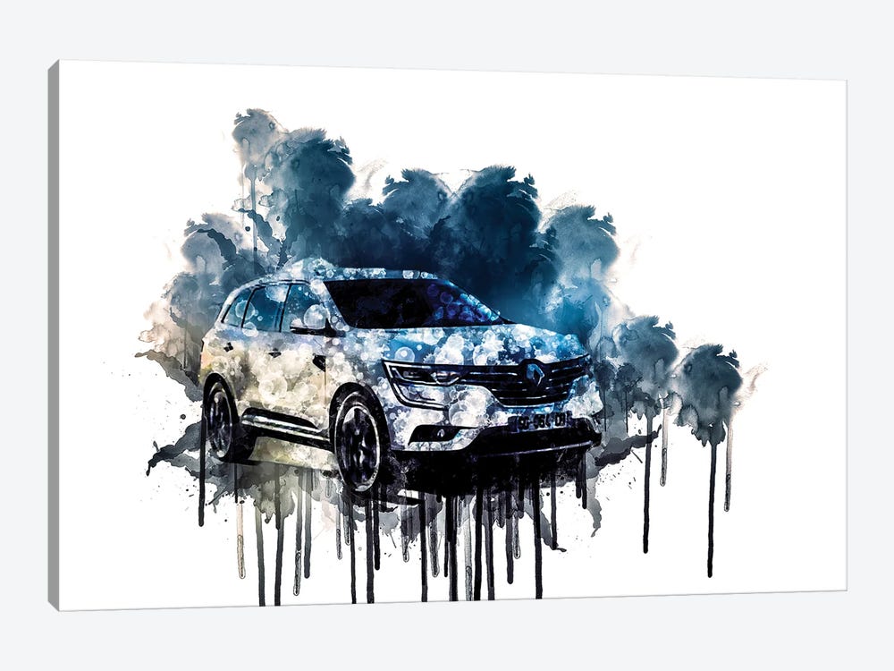 Renault Koleos 2016 by Sissy Angelastro 1-piece Canvas Print