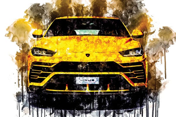Lamborghini: Car 2018 Lamborghini Urus by Sissy Angelastro