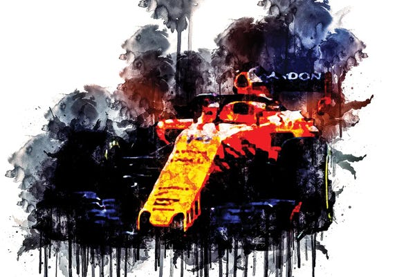 McLaren: Car 2018 McLaren MCL33 F1 Formula I by Sissy Angelastro