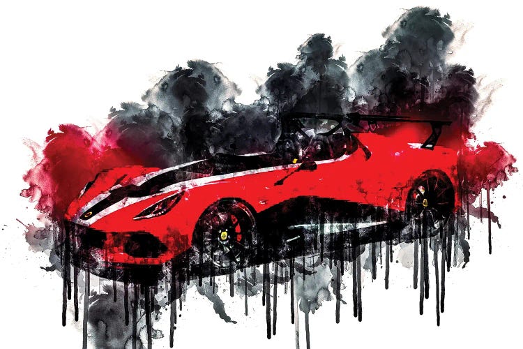 Car 2018 Lotus 3Eleven 430 by Sissy Angelastro wall art