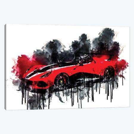 Car 2018 Lotus 3Eleven 430 Canvas Print #SSY223} by Sissy Angelastro Canvas Art Print