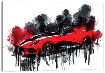 Car 2018 Lotus 3Eleven 430 Canvas Art Print
