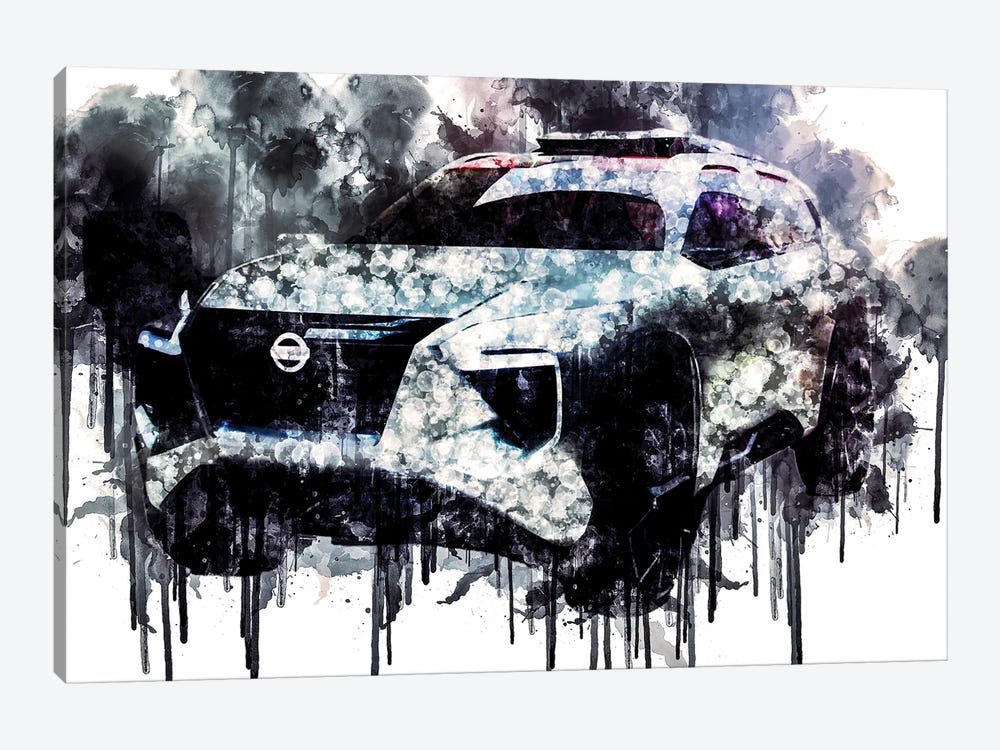 Car 2018 Nissan Xmotion Concept by Sissy Angelastro 1-piece Canvas Art