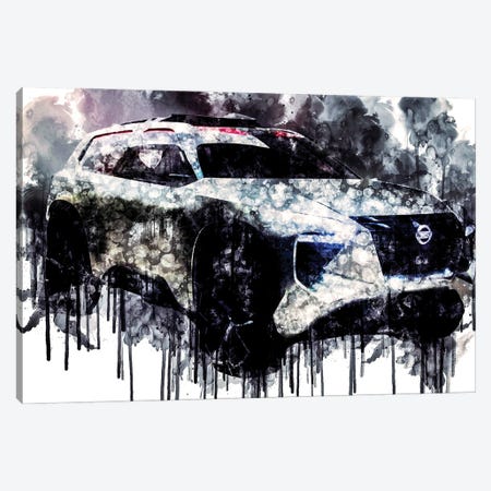 Car 2018 Xmotion Concept Canvas Print #SSY229} by Sissy Angelastro Canvas Art Print