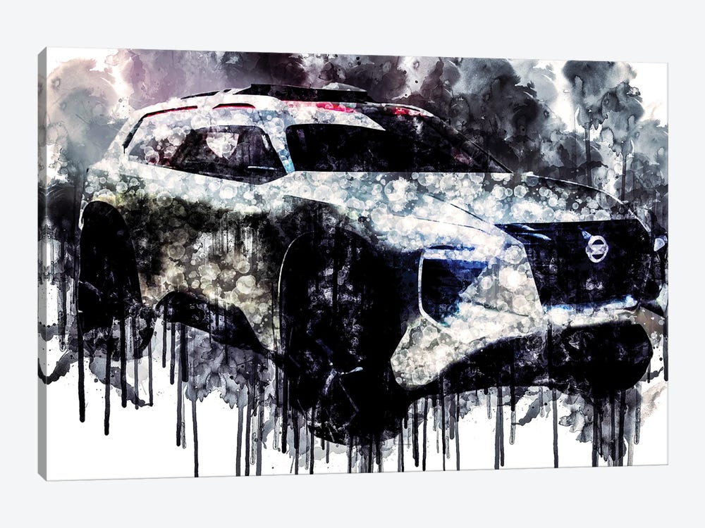 Car 2018 Xmotion Concept by Sissy Angelastro 1-piece Canvas Art
