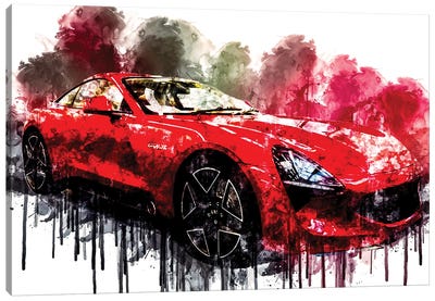 Car 2018 TVR Griffith Canvas Art Print