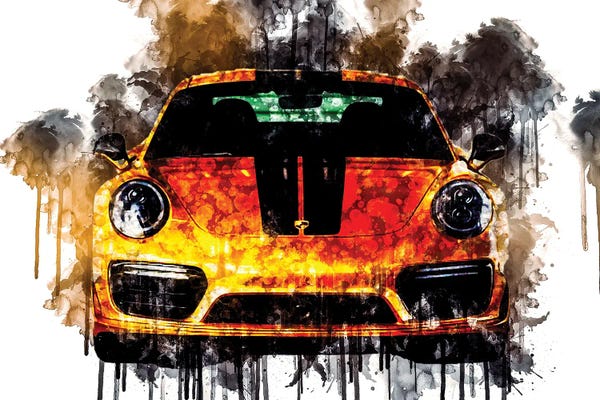 Porsche: Car 2018 Porsche 911 Turbo S Exclusive Series by Sissy Angelastro