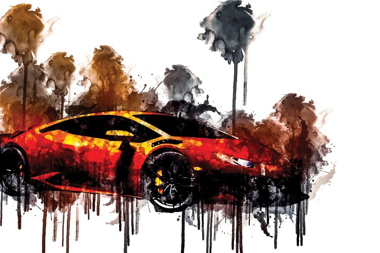 Car 2016 Vorsteiner Lamborghini Huracan V FF 105 by Sissy Angelastro wall art