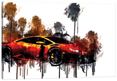 Car 2016 Vorsteiner Lamborghini Huracan V FF 105 Canvas Art Print