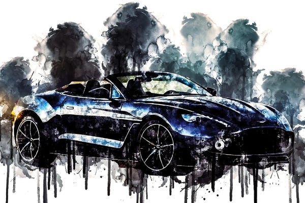 Aston Martin: Car 2017 Aston Martin Vanquish Zagato Volante by Sissy Angelastro