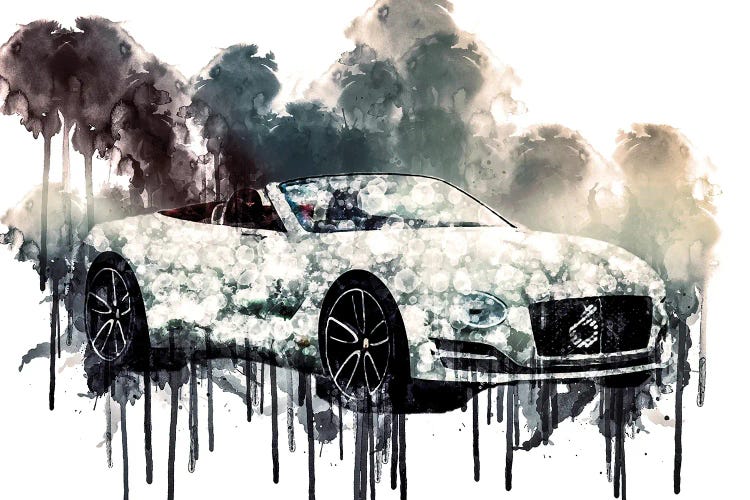 Car 2017 Bentley EXP 12 Speed 6e Concept by Sissy Angelastro wall art