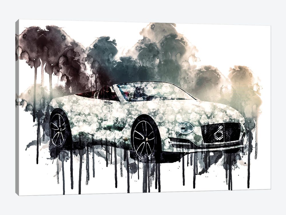 Car 2017 Bentley EXP 12 Speed 6e Concept by Sissy Angelastro 1-piece Canvas Art