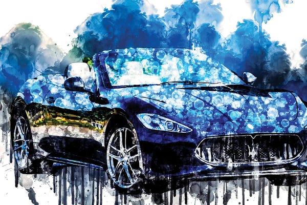 Maserati: Car 2017 Maserati Grancabrio Sport by Sissy Angelastro