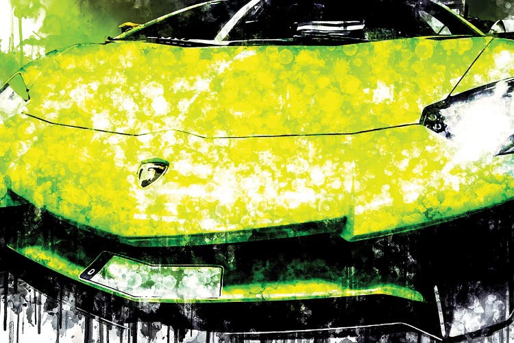 Car 2017 Mcchip DKR Lamborghini Aventador by Sissy Angelastro wall art