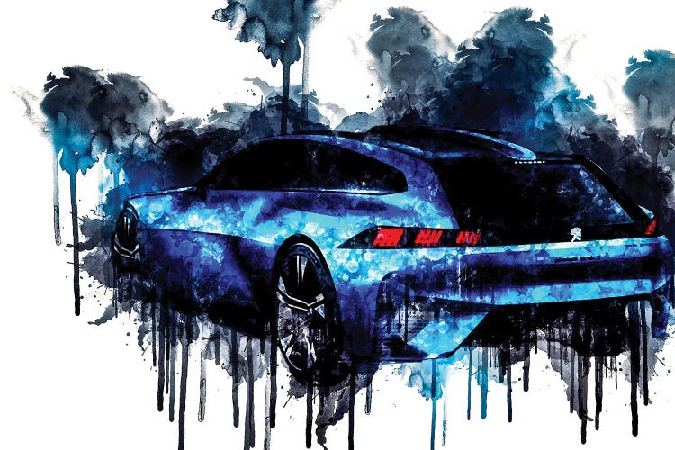 Car 2017 Peugeot Instinct Concept by Sissy Angelastro wall art