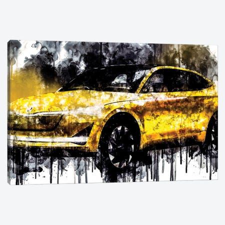 Car 2017 Skoda Vision E Concept Canvas Print #SSY284} by Sissy Angelastro Canvas Art