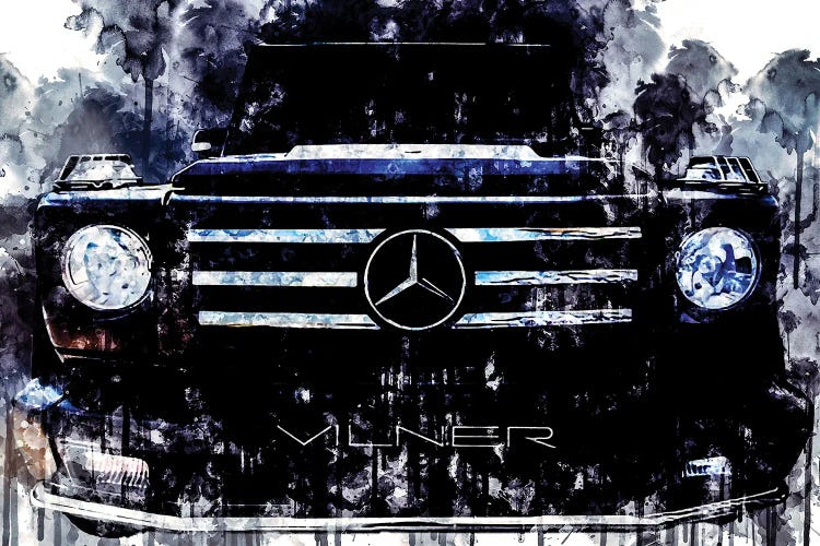 Car 2017 Vilner Mercedes AMG G55 by Sissy Angelastro wall art
