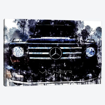 Car 2017 Vilner Mercedes AMG G55 Canvas Print #SSY287} by Sissy Angelastro Canvas Wall Art