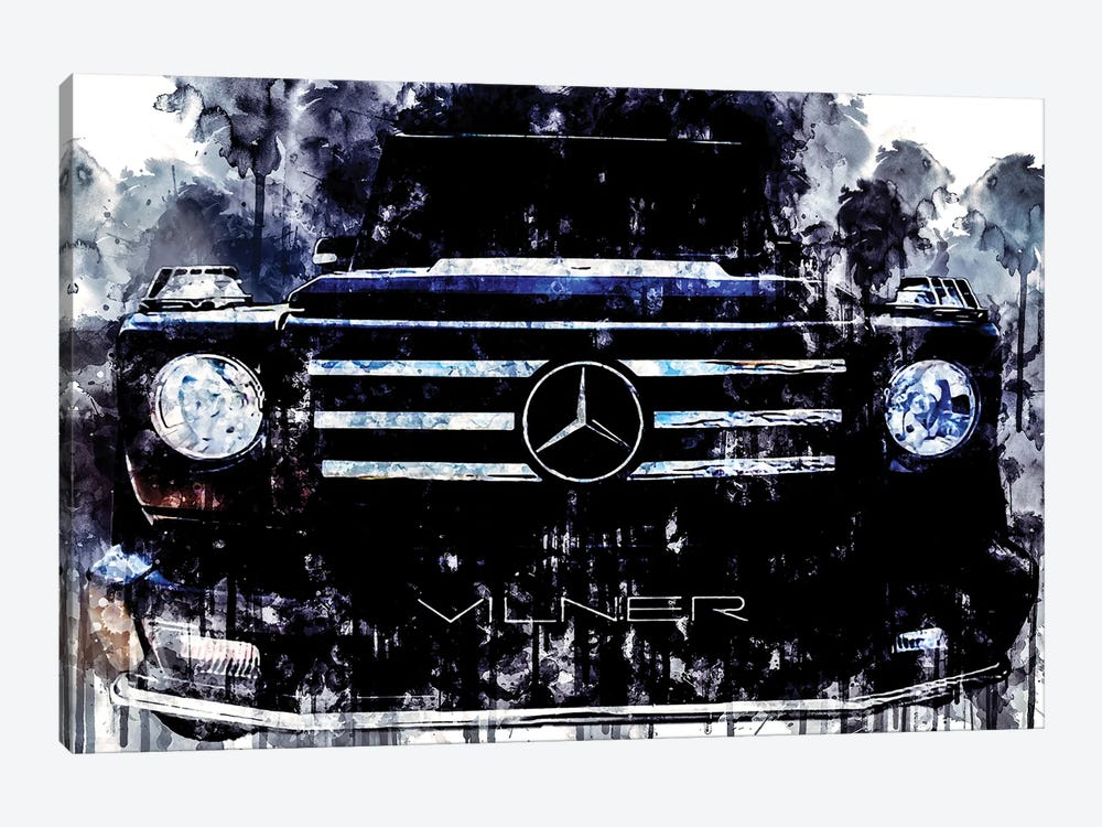 Car 2017 Vilner Mercedes AMG G55 by Sissy Angelastro 1-piece Canvas Artwork