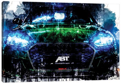 Car 2018 ABT Audi RS5 R Coupe Canvas Art Print