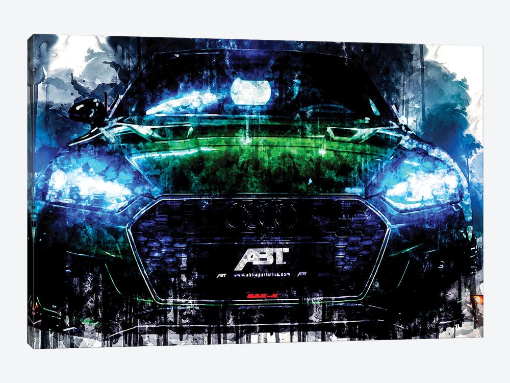 Car 2018 ABT Audi RS5 R Coupe by Sissy Angelastro 1-piece Canvas Art