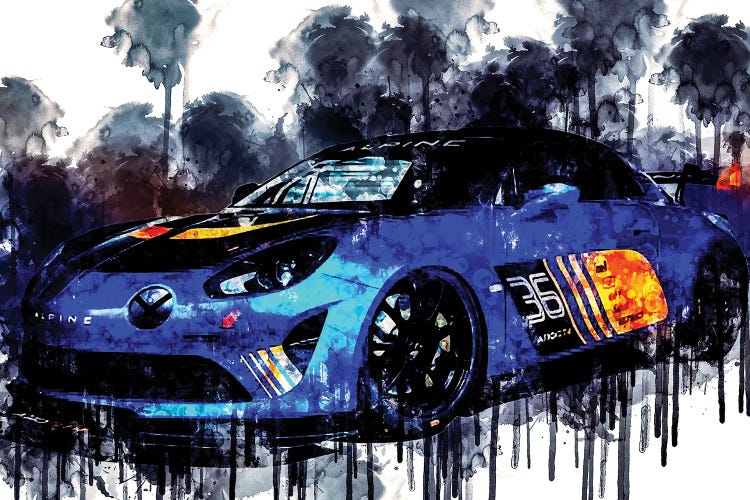 Car 2018 Alpine A110 GT4