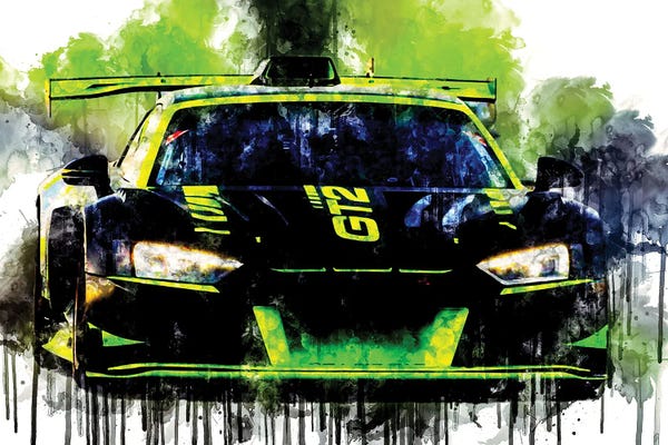 Automobiles: Audi R8 LMS GT2 by Sissy Angelastro