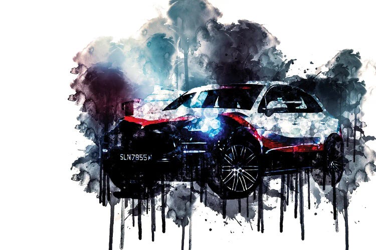 2017 Porsche Macan Turbo Performance Package by Sissy Angelastro wall art