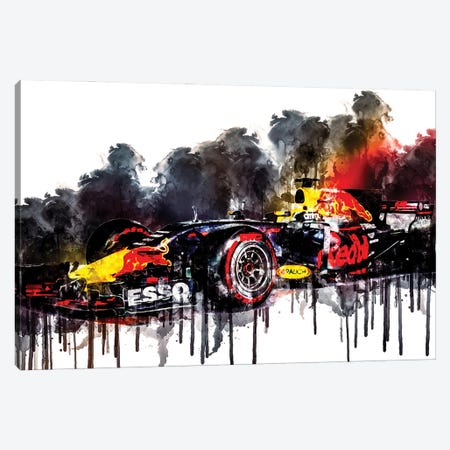 2017 Red Bull RB13 Formula I Canvas Print #SSY333} by Sissy Angelastro Canvas Print