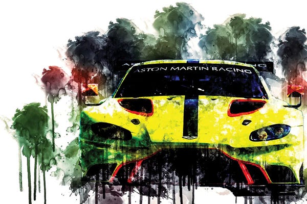 Aston Martin: 2018 Aston Martin Vantage GTE by Sissy Angelastro