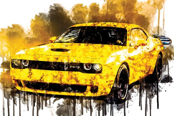Dodge: 2018 Dodge Challenger SRT Hellcat Widebody by Sissy Angelastro