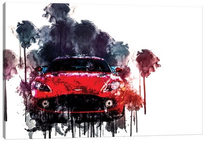 2017 Aston Martin Vanquish Zagato Canvas Art Print