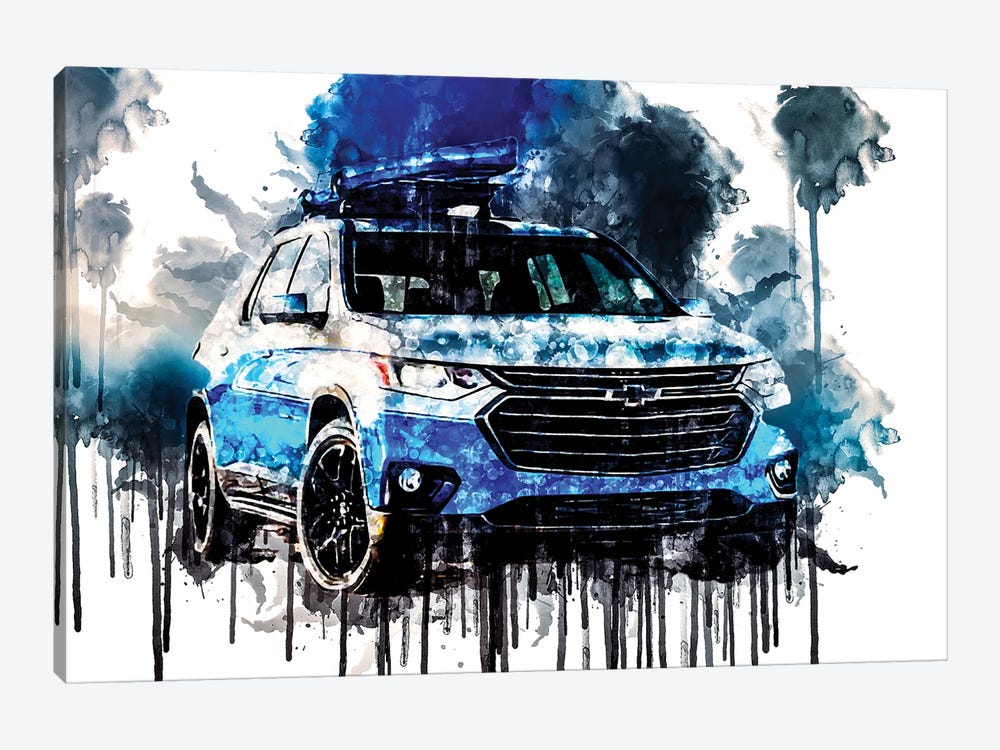 2017 Chevrolet Traverse SUP Concept by Sissy Angelastro 1-piece Canvas Art