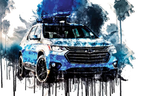 Chevrolet: 2017 Chevrolet Traverse SUP Concept by Sissy Angelastro