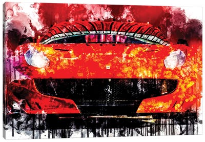 2017 Ferrari F12TDF Canvas Art Print - Ferrari