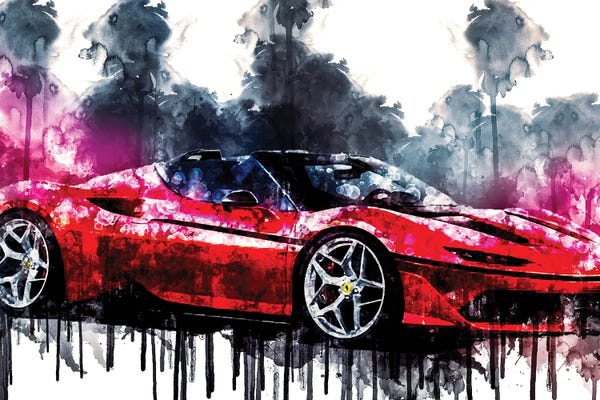 Automobiles: 2017 Ferrari J50 by Sissy Angelastro