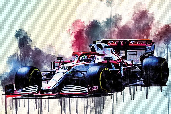 Alfa Romeo: Antonio Giovinazzi Alfa Romeo Racing C41 On Track by Sissy Angelastro