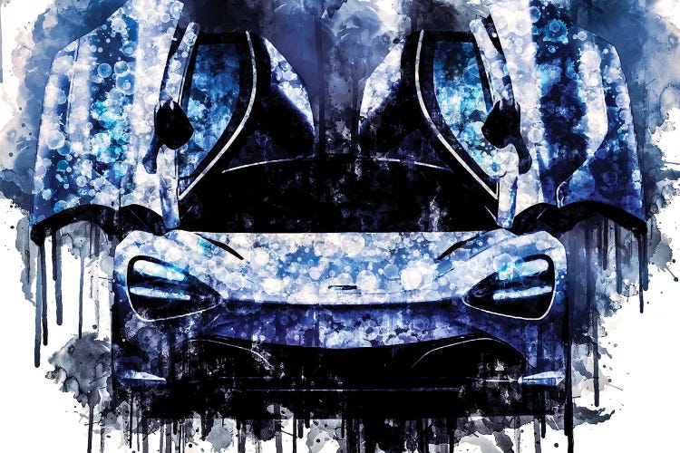 2017 McLaren 720s Coupe by Sissy Angelastro wall art
