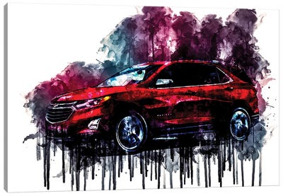 2018 Chevrolet Equinox Canvas Art Print - Chevrolet