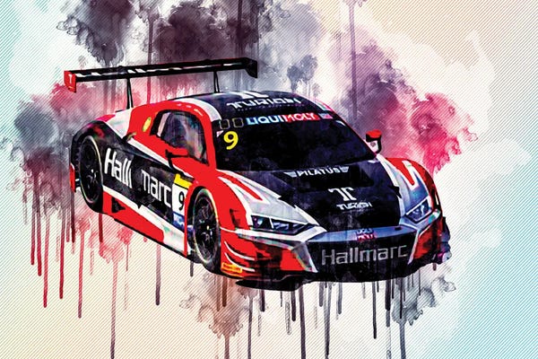 Audi: Audi R8 Lms 2020 24 Hours Of Le Mans 2020 Bathurst by Sissy Angelastro