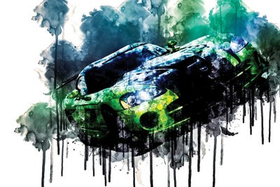 2017 Dodge Viper Final Vehicle LXI by Sissy Angelastro canvas print