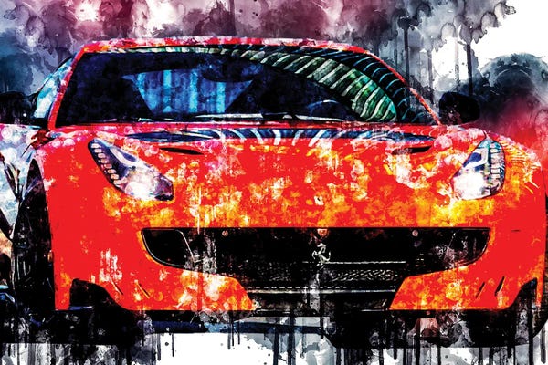 Ferrari: 2017 Ferrari F12TDF Vehicle LXVIII by Sissy Angelastro