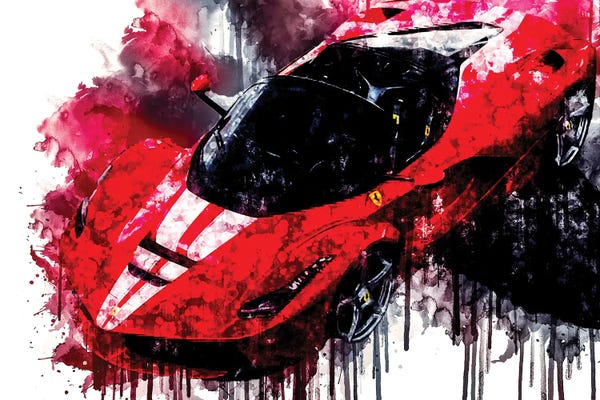 Ferrari: 2017 Ferrari LaFerrari Aperta Vehicle LXXI by Sissy Angelastro