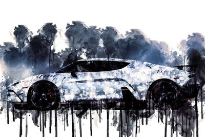 2017 Italdesign Zerouno Vehicle CIII by Sissy Angelastro canvas print